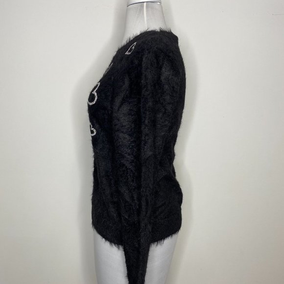 INC International Concepts Heart-Print Sweater NWT - Picture 3 of 4